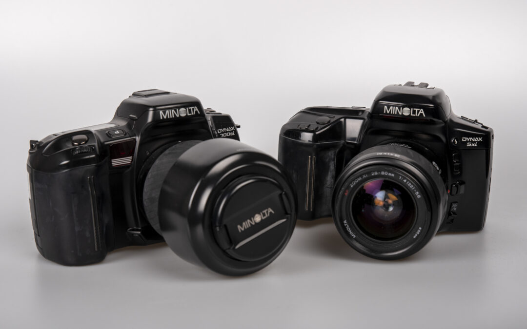 Diverse Minolta, Pentax & Canon Kameras